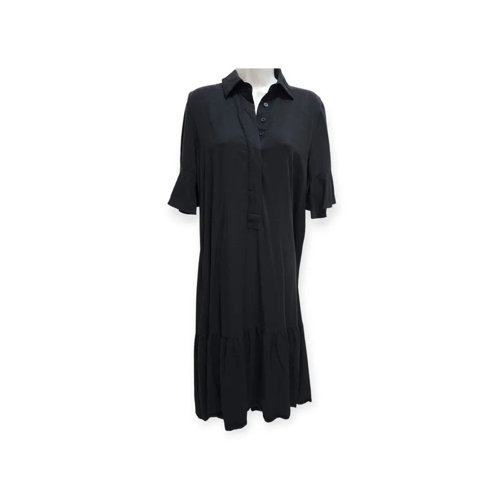 Chico's Classic Black Midi Dress - Picture 5 of 6